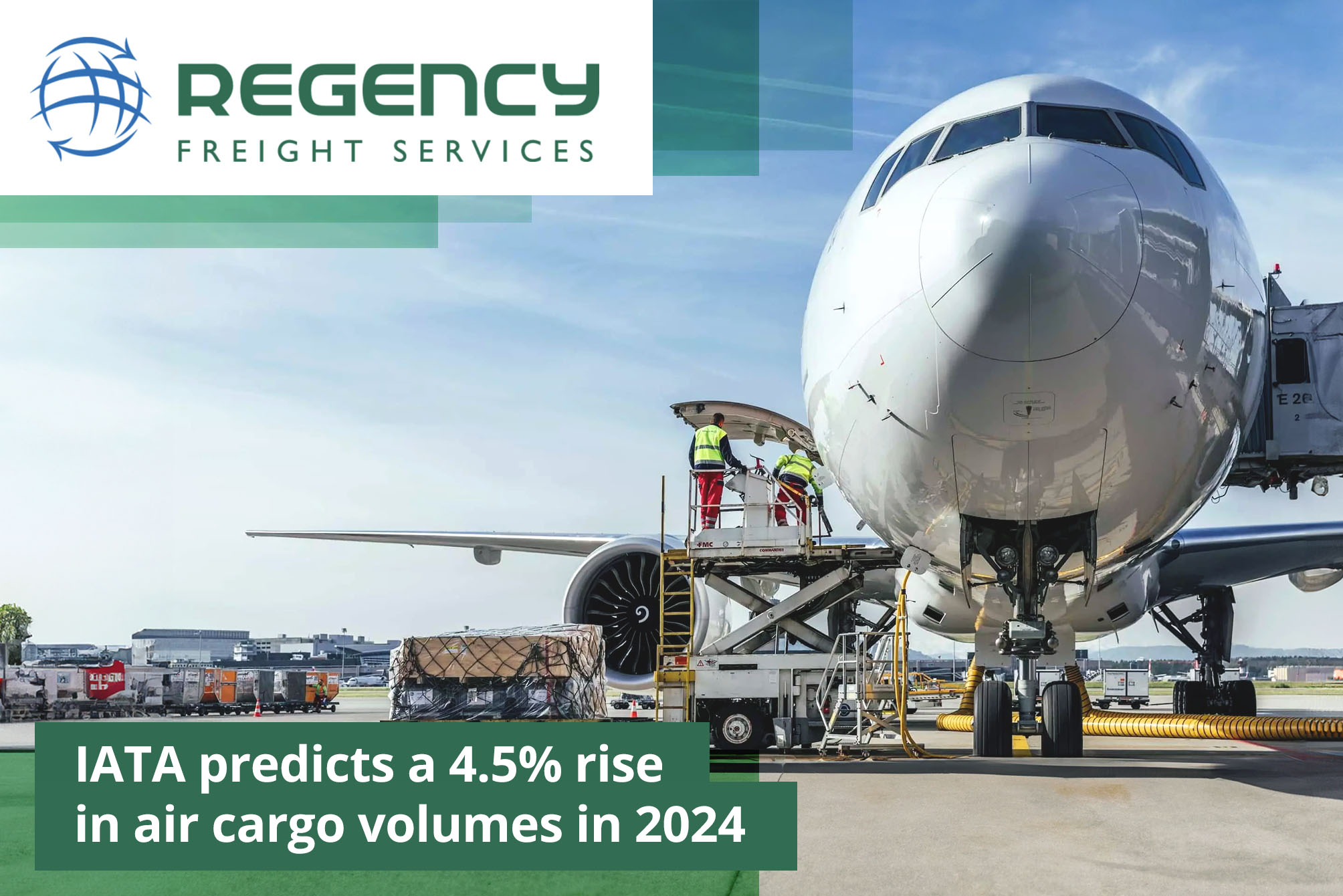 IATA predicts a 4.5% rise in air cargo volumes in 2024
