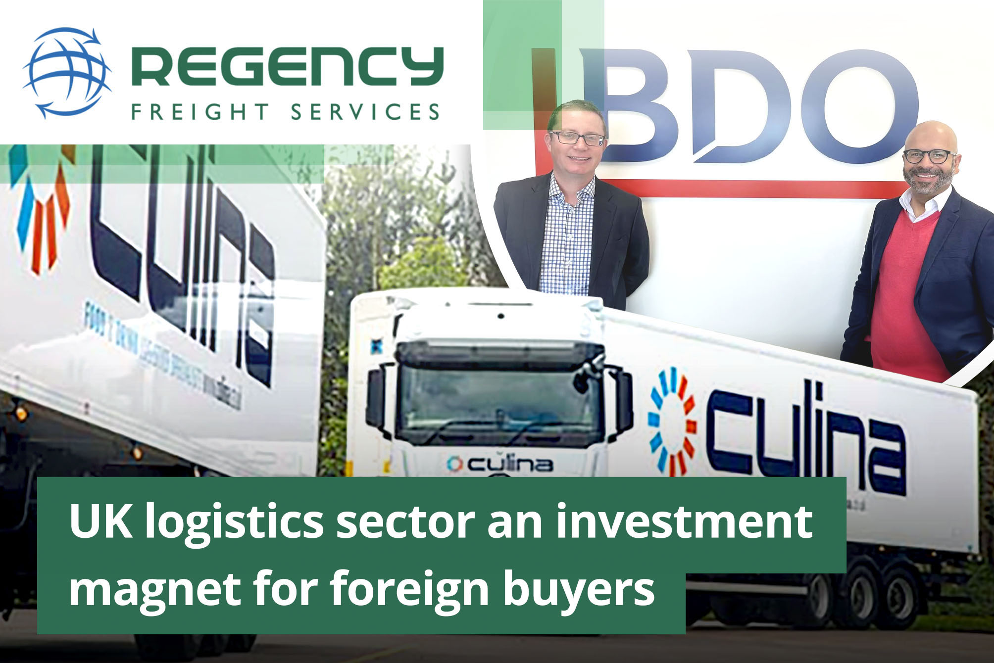 UK logistics sector an investment magnet for foreign buyers - Regency  Freight Services