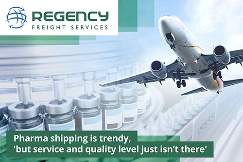 Pharma shipping is trendy, 'but service and quality level just isnt there'